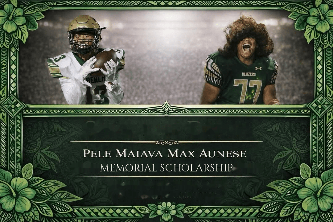 Pele Maiava Max Aunese Memorial Scholarship graphic